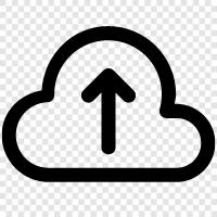 cloud storage, Amazon S3, Google Drive, DropBox icon svg