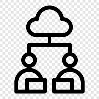 Cloud Storage, Cloud Services, Cloud Computing Platforms, Cloud Management icon svg