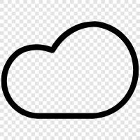 cloud storage, cloud computing, cloud hosting, cloud backup icon svg