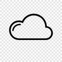 cloud storage, cloud computing, cloud hosting, cloud services icon svg