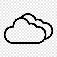 cloud storage, cloud services, cloud computing, cloud storage services icon svg