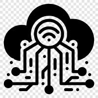 cloud storage, cloud computing services, cloud security, cloud backup icon svg