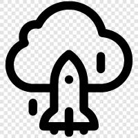 cloud technology, cloud storage, cloud computing, cloud services icon svg