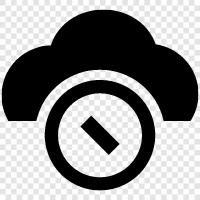 Cloud, Verbot, Internet, Einschränkungen symbol