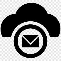 Cloud, Message, Notification, Cloud message icon svg