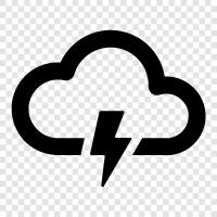 Wolken, Sturm, Wetter, Bewölkt symbol