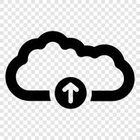 Cloud, Computing, Services, ComputingPlattformen symbol