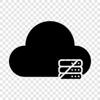 cloud, microservices, functions, AWS icon svg