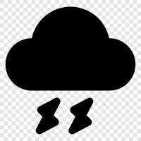 Cloud, Storm, Cloud Computing, Computing icon svg