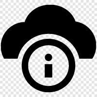 Clouds, Cloud Computing, Cloud Storage, Cloud Hosting symbol