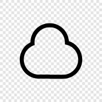 Clouds, Computing, Services, Platforms icon svg