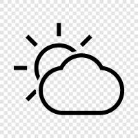 clouds, sky, weather, forecast icon svg