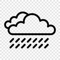 Clouds, Sky, Weather, Rain Clouds icon svg