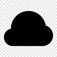 Clouds, Cloud Computing, Cloud Storage, Cloud Services symbol