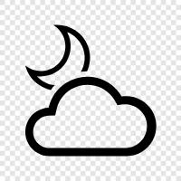 Cloudy, Sky, Weather, Fog icon svg