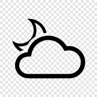 cloudy, overcast, skies, dull icon svg