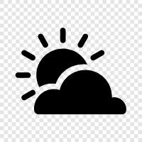 cloudy day, day with clouds, overcast day, day with clouds and icon svg