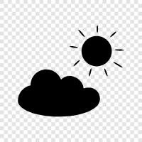Cloudy Sky, Cloudy Daytime, Cloudy Evening, Cloudy icon svg