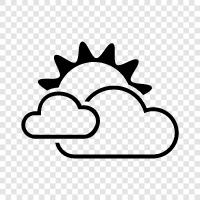 cloudy sunny, sunny and cloudy, sunny and overcast, cloudy and over icon svg