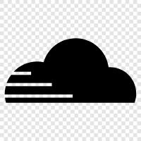 cloudy, misty, damp, chilly icon svg