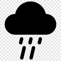 cloudy, rainy, sunny, rain icon svg