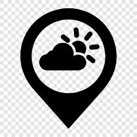 cloudy, sky, weather, forecast icon svg