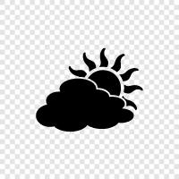 Cloudy, Sunny, Warm, Cool icon