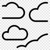 cloudy, overcast, overcast skies, rain icon svg