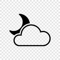 Cloudy, Weather, Sky, Fog icon svg