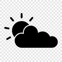 Cloudy, Skies, Weather, Haze icon svg