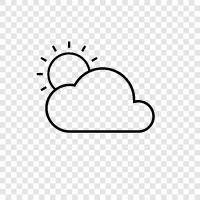 cloudy, rain, weather, forecast icon svg