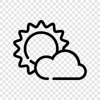 cloudy, day, sky, weather icon svg