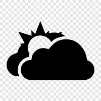 cloudy, overcast, rainy, foggy icon svg