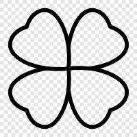 cloverleaf, cloverleaf plant, cloverleaf garden, clover icon svg