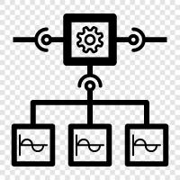 Cluster Analysis, Data Mining, Statistics, Parallel Data Analysis icon svg