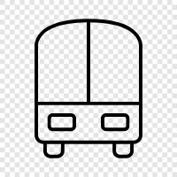 coach, bus stop, bus route, bus stop near me icon svg