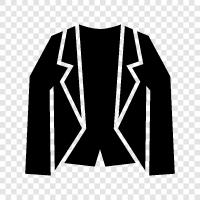 coat, men, women, fashion icon svg