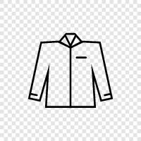 coat, warm, insulation, windproof icon svg