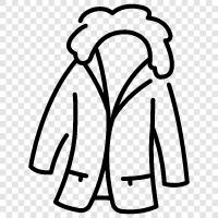 coat, wool, fabric, warm icon svg