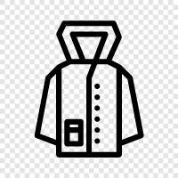 coat, rain, waterproof, clothing icon svg