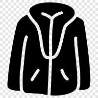 coats, winter, coat, clothing icon svg