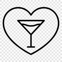 cocktails, drinks, bar, nightlife icon svg