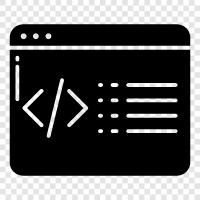 code, coding languages, software development, development icon svg
