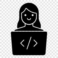 code, software, programming, code editor icon svg