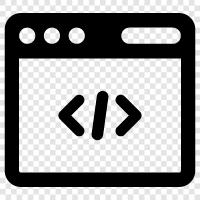 coding website, coder website, code website icon svg