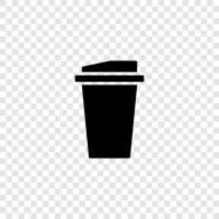 Kaffeebohnen, Kaffeemaschine, Kaffeekapseln, Coffee Shop symbol