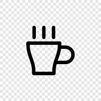 coffee, java, espresso, steamed milk icon svg