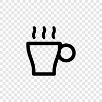 Kaffee, Tee, heiße Schokolade, Eiskaffee symbol