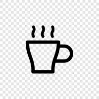 coffee, caffeine, tea, hot chocolate icon svg