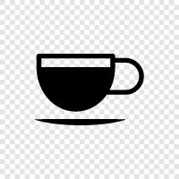 Kaffee, Getränk, heiß, eiskalt symbol